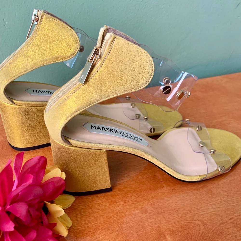 Marskinryyppy Gold Sandals